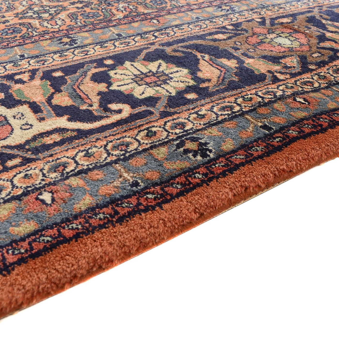 Persisk matta - Bijar - 398 x 302 cm - mörk beige