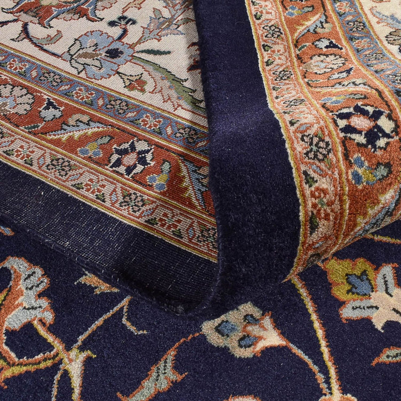 Persisk matta - Classic - Kungliga - 400 x 303 cm - mörkblå