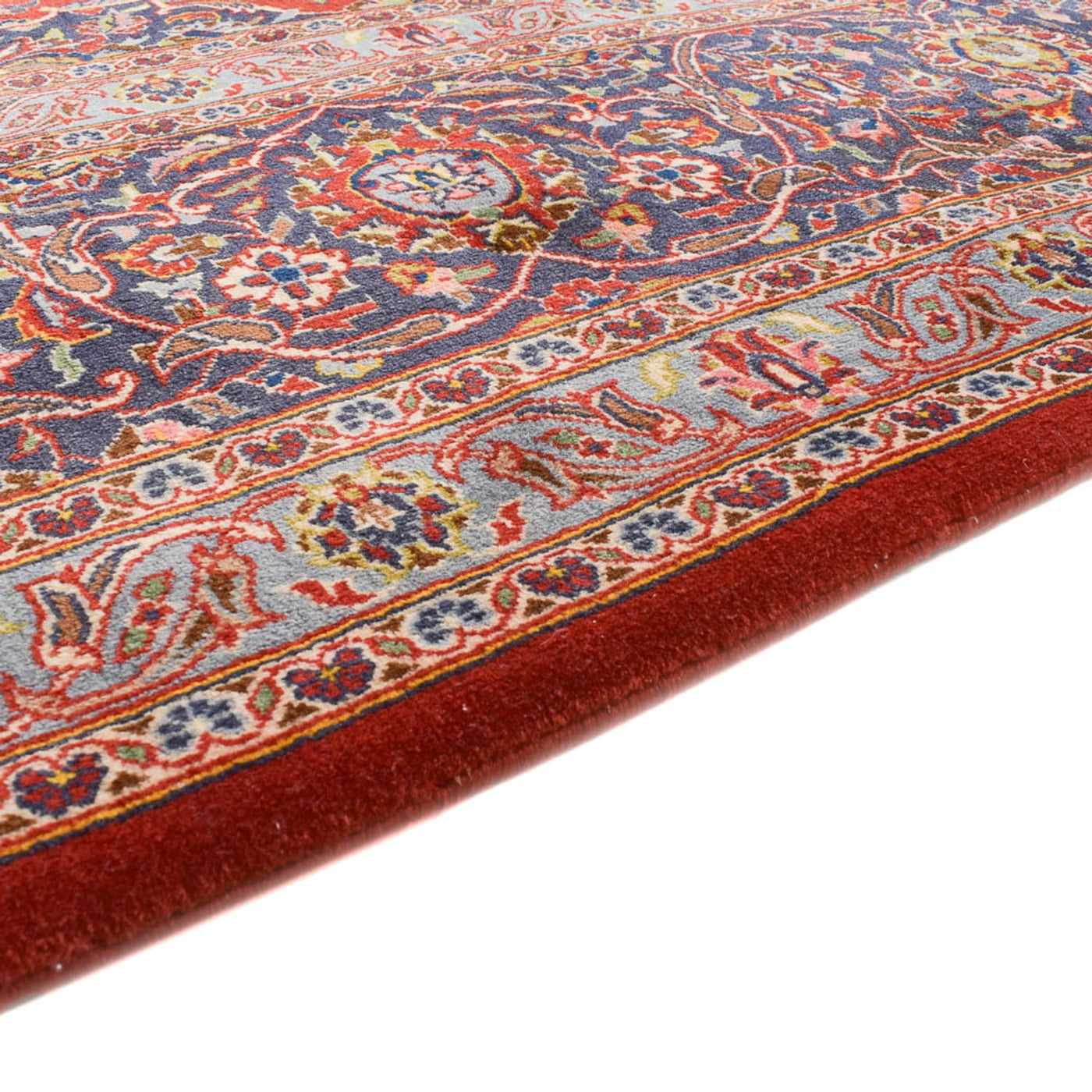 Persiska mattor - Keshan - 415 x 307 cm - röd