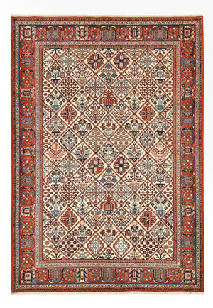Persisk matta - Nomadic - 248 x 168 cm - mörk beige