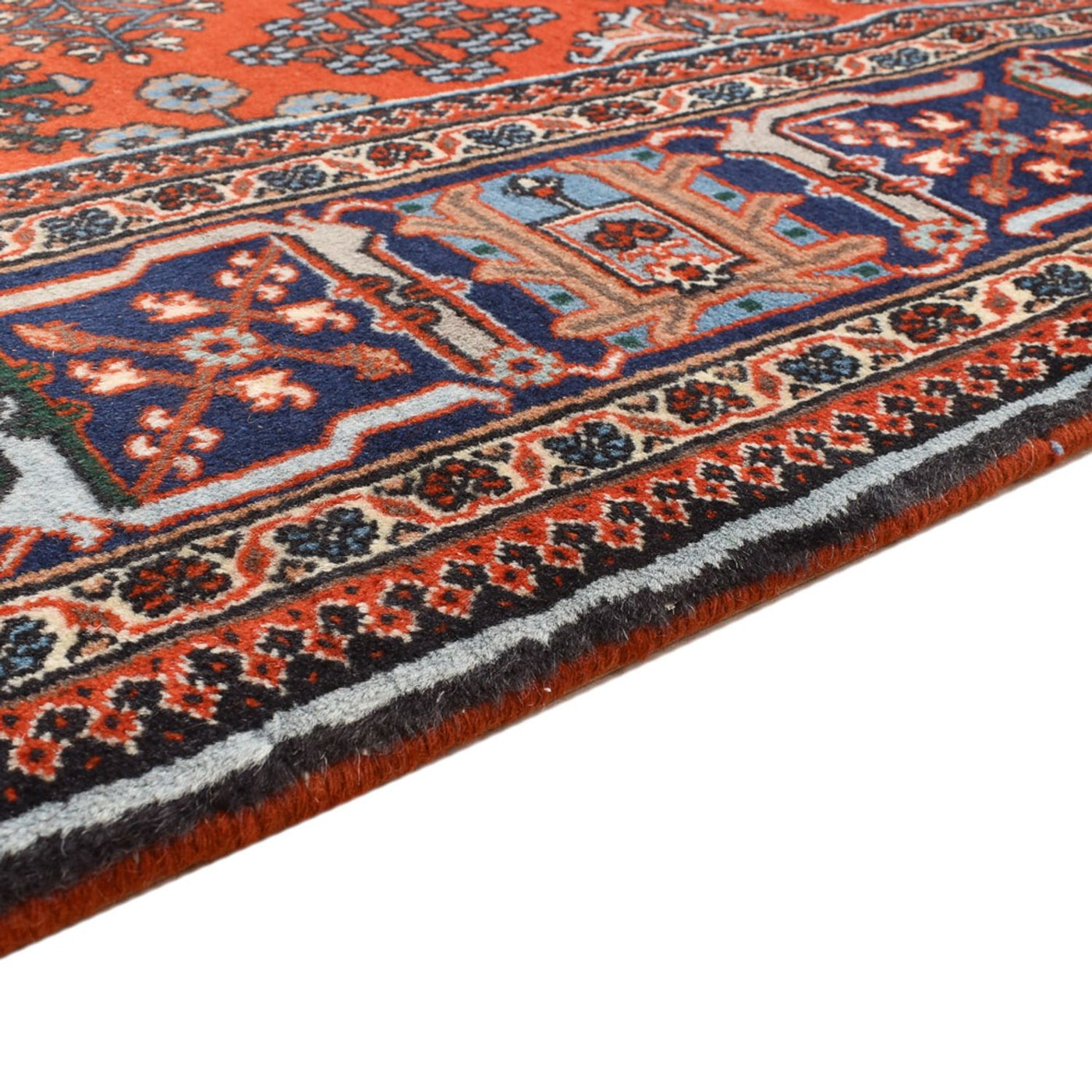 Persisk matta - Nomadic - 248 x 168 cm - röd