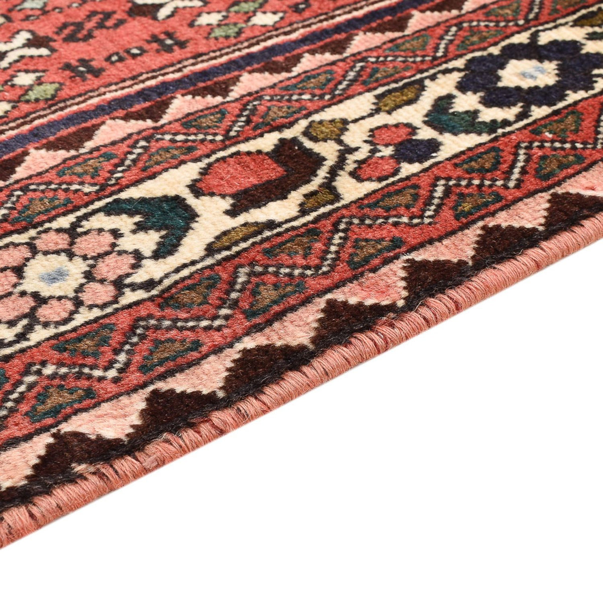 Persisk matta - Nomadic - 152 x 109 cm - ljusröd