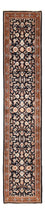 Runner Persiska mattor - Keshan - 338 x 78 cm - mörkblå