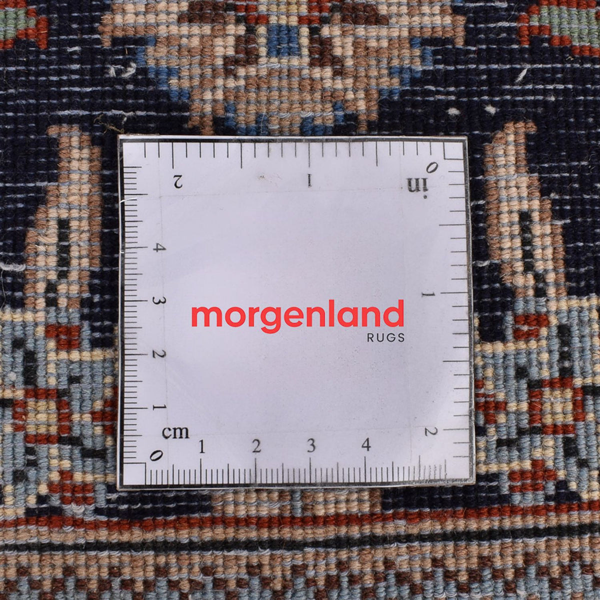 Runner Persiska mattor - Keshan - 338 x 78 cm - mörkblå