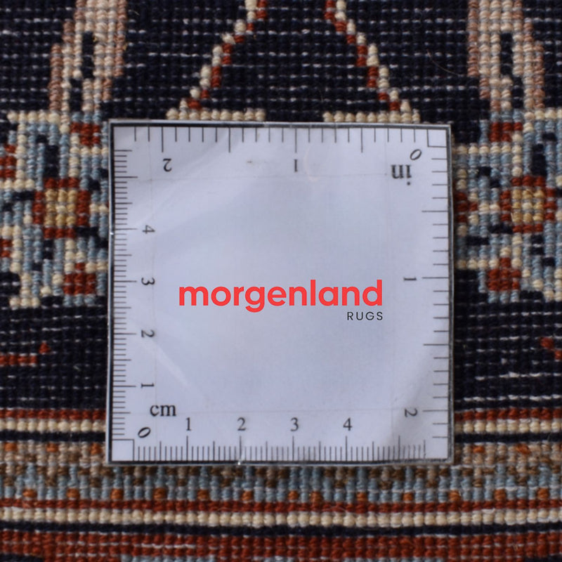 Runner Persiska mattor - Keshan - 338 x 75 cm - mörkblå