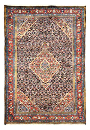 Persisk matta - Nomadic - 298 x 200 cm - mörk beige