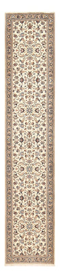 Runner Persiska mattor - Keshan - 373 x 79 cm - beige