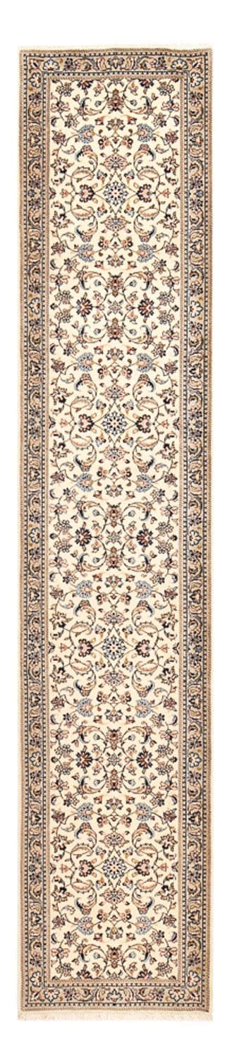 Runner Persiska mattor - Keshan - 373 x 79 cm - beige
