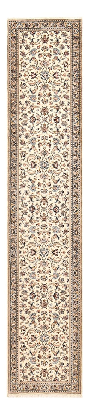 Runner Persiska mattor - Keshan - 373 x 79 cm - beige