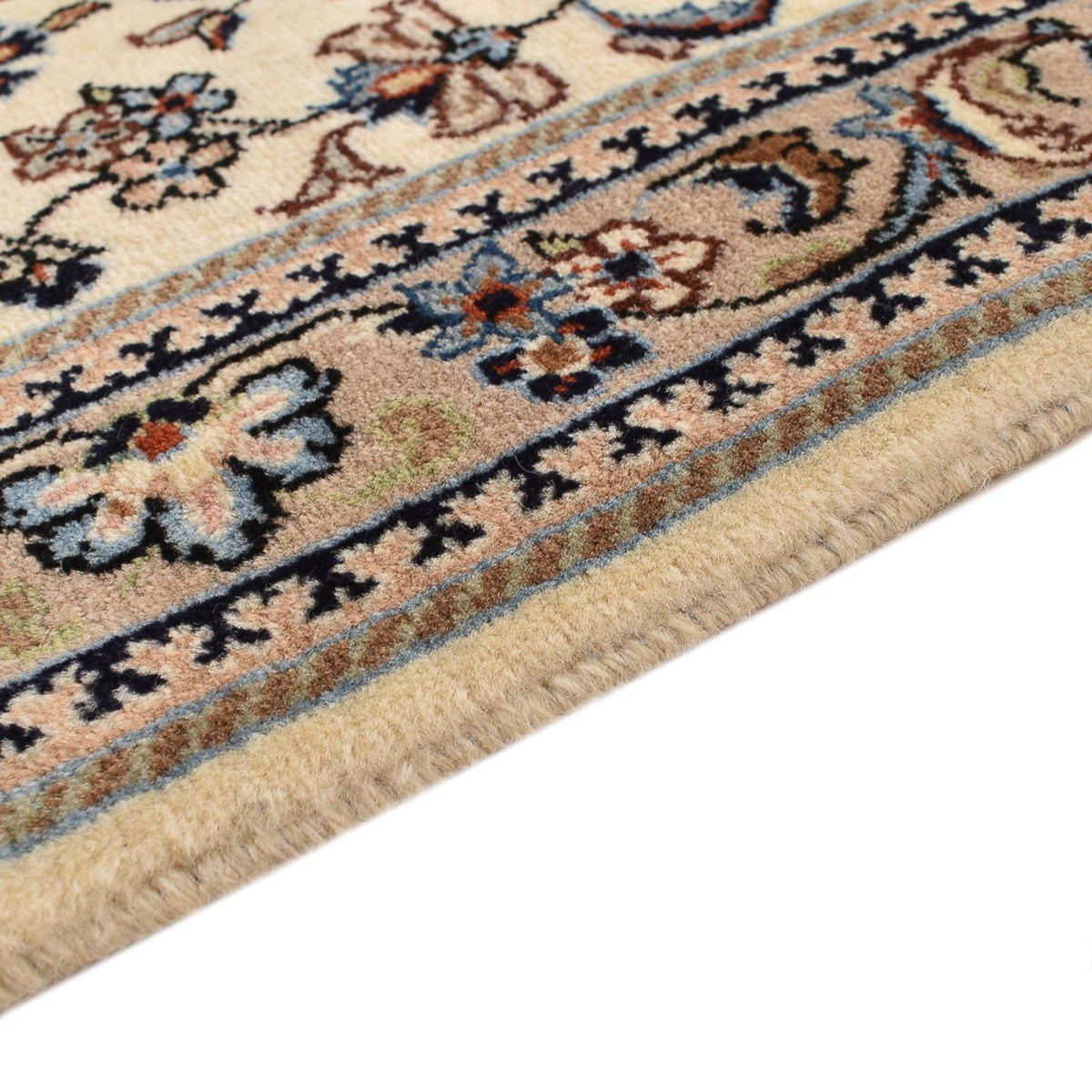 Runner Persiska mattor - Keshan - 370 x 80 cm - beige