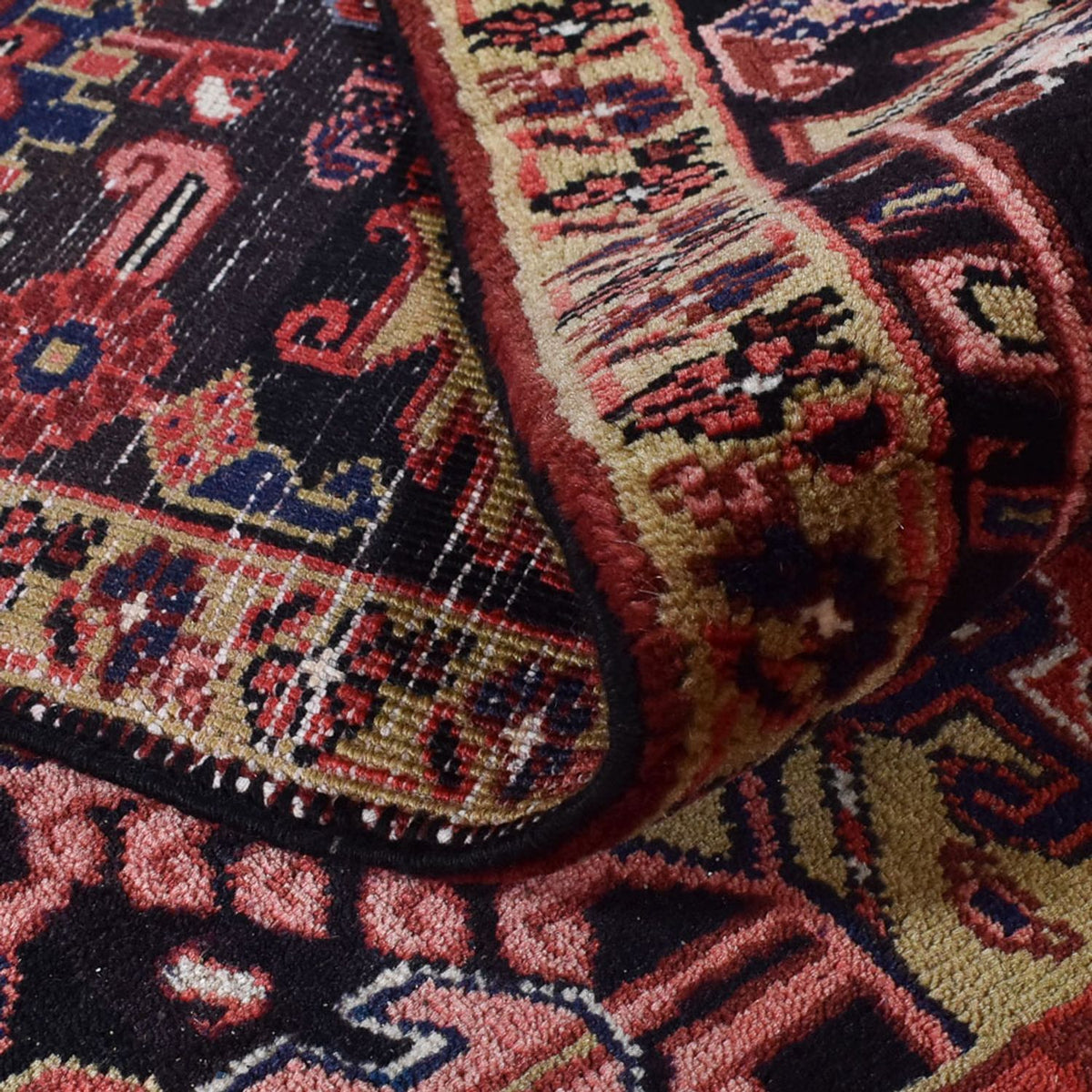 Persisk matta - Nomadic särskild form  - 372 x 302 cm - röd