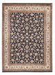 Persisk matta - Classic - Kungliga - 336 x 248 cm - mörkblå
