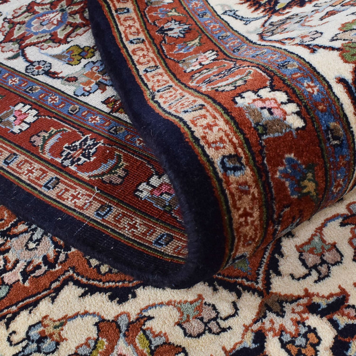 Persisk matta - Classic - Kungliga - 345 x 244 cm - mörkblå