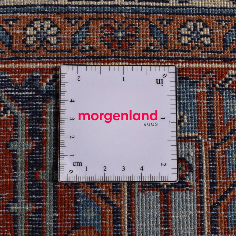 Persisk matta - Bijar - 300 x 212 cm - rött vin