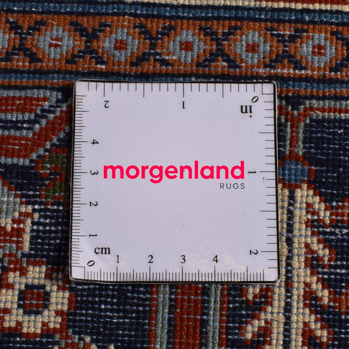 Persisk matta - Bijar - 298 x 217 cm - mörkröd