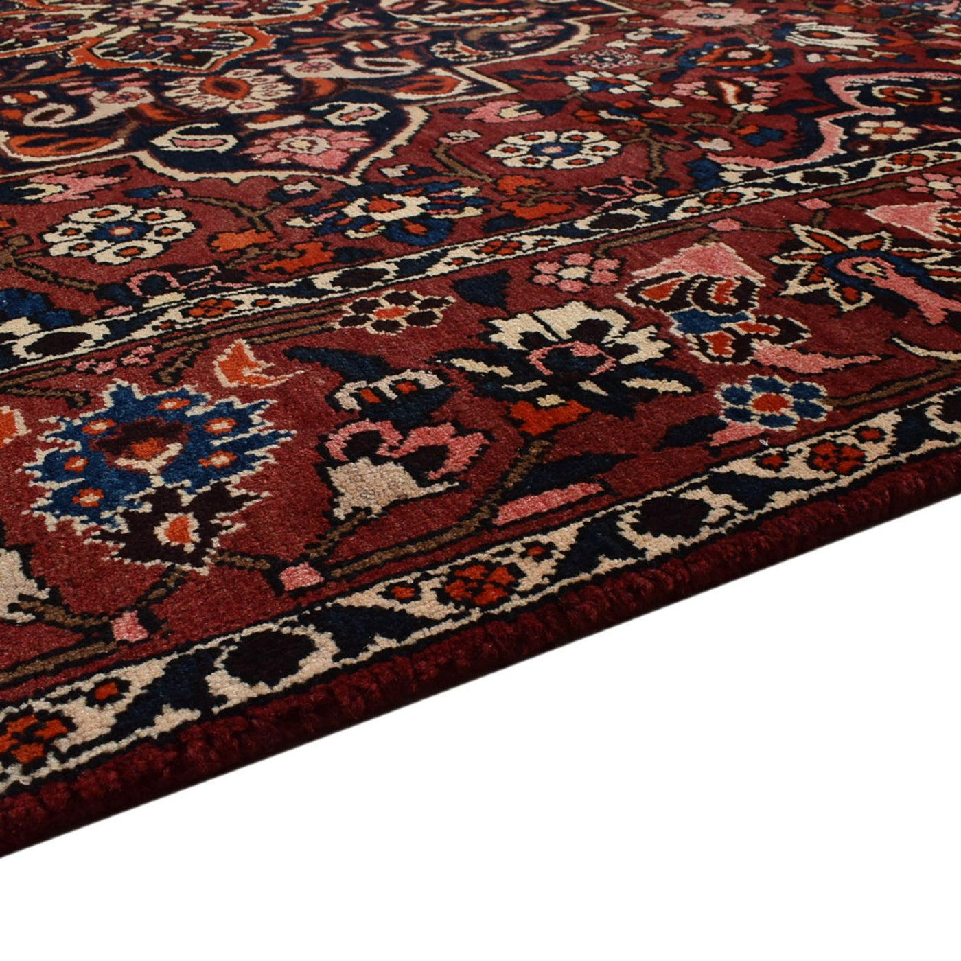 Persisk matta - Nomadic - 320 x 207 cm - rött vin