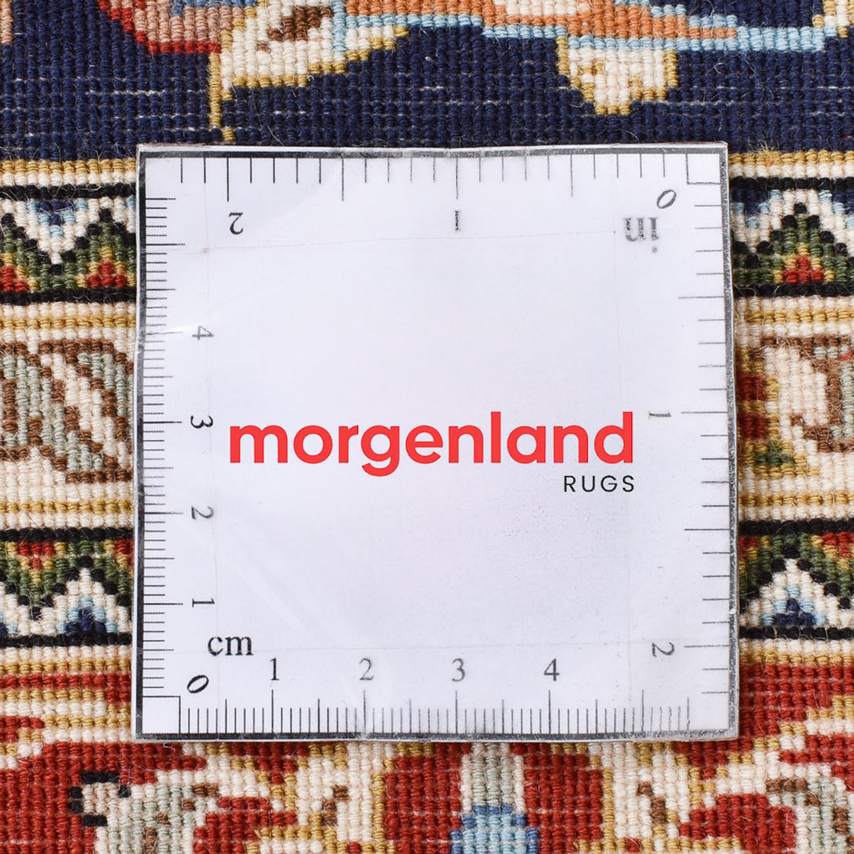 Persisk matta - Ghom - Kunglig - 204 x 133 cm - mörkblå