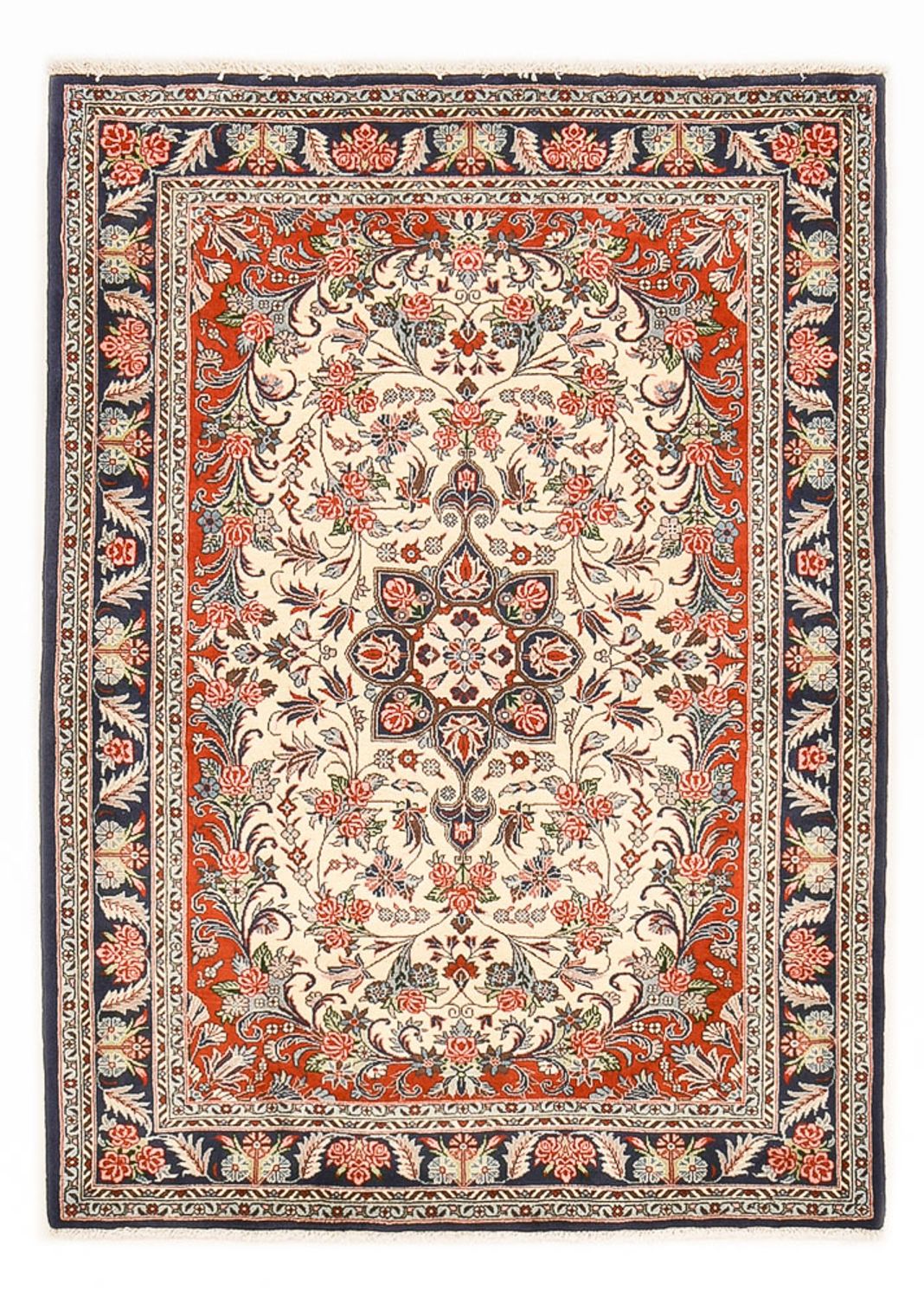 Persisk matta - Bijar - 151 x 109 cm - beige