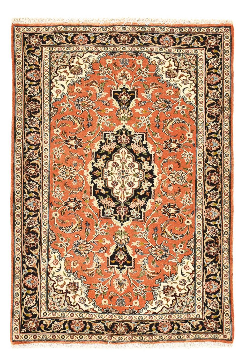 Persiska mattor - Keshan - 110 x 77 cm - orange