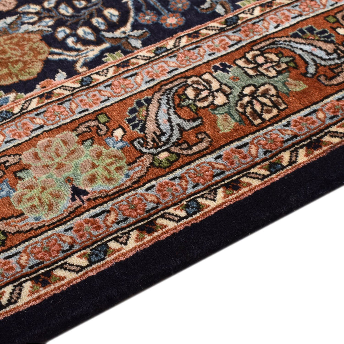 Persisk matta - Classic - 202 x 138 cm - mörkblå