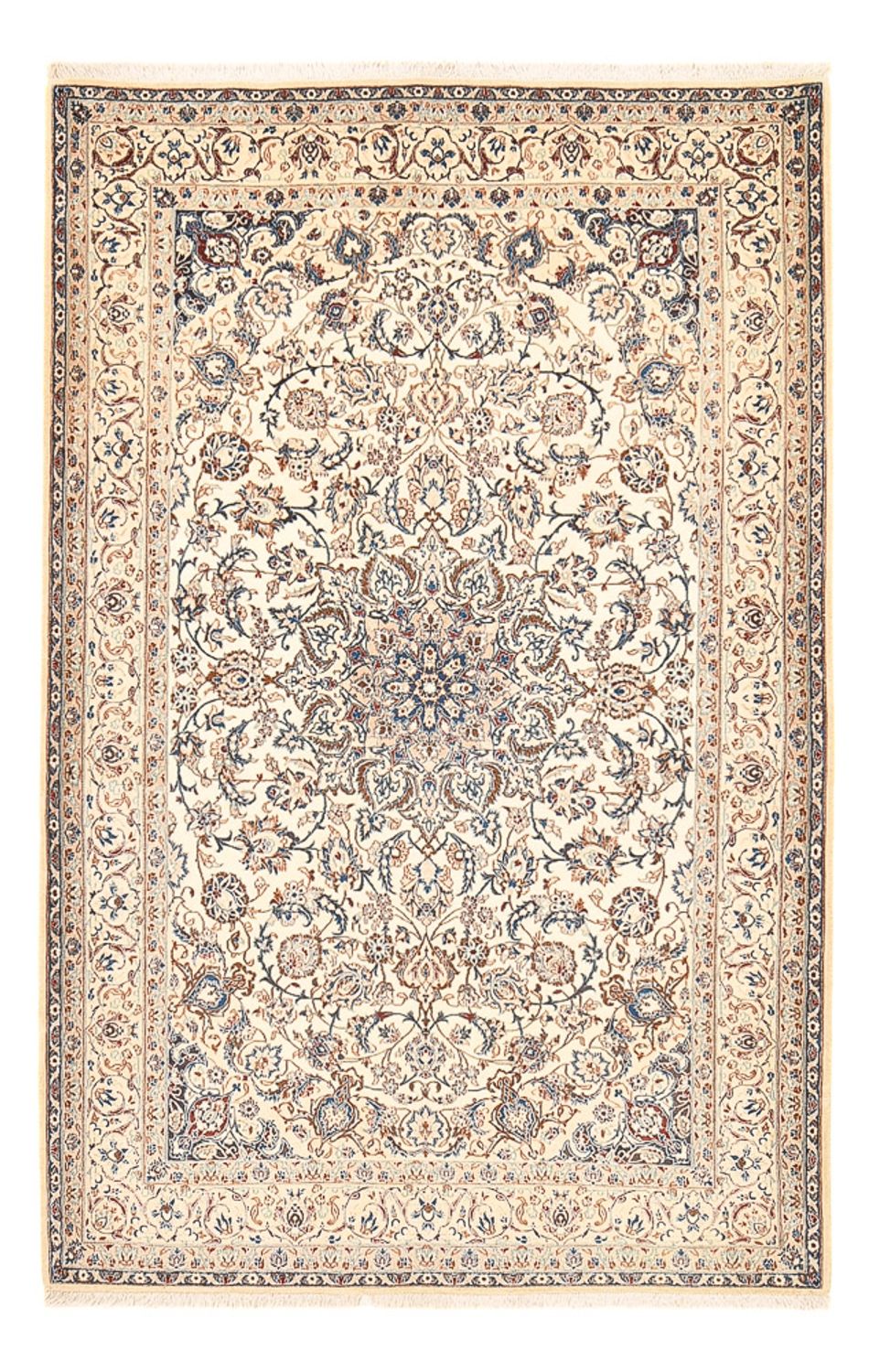 Persisk matta - Nain - Premium - 214 x 136 cm - beige