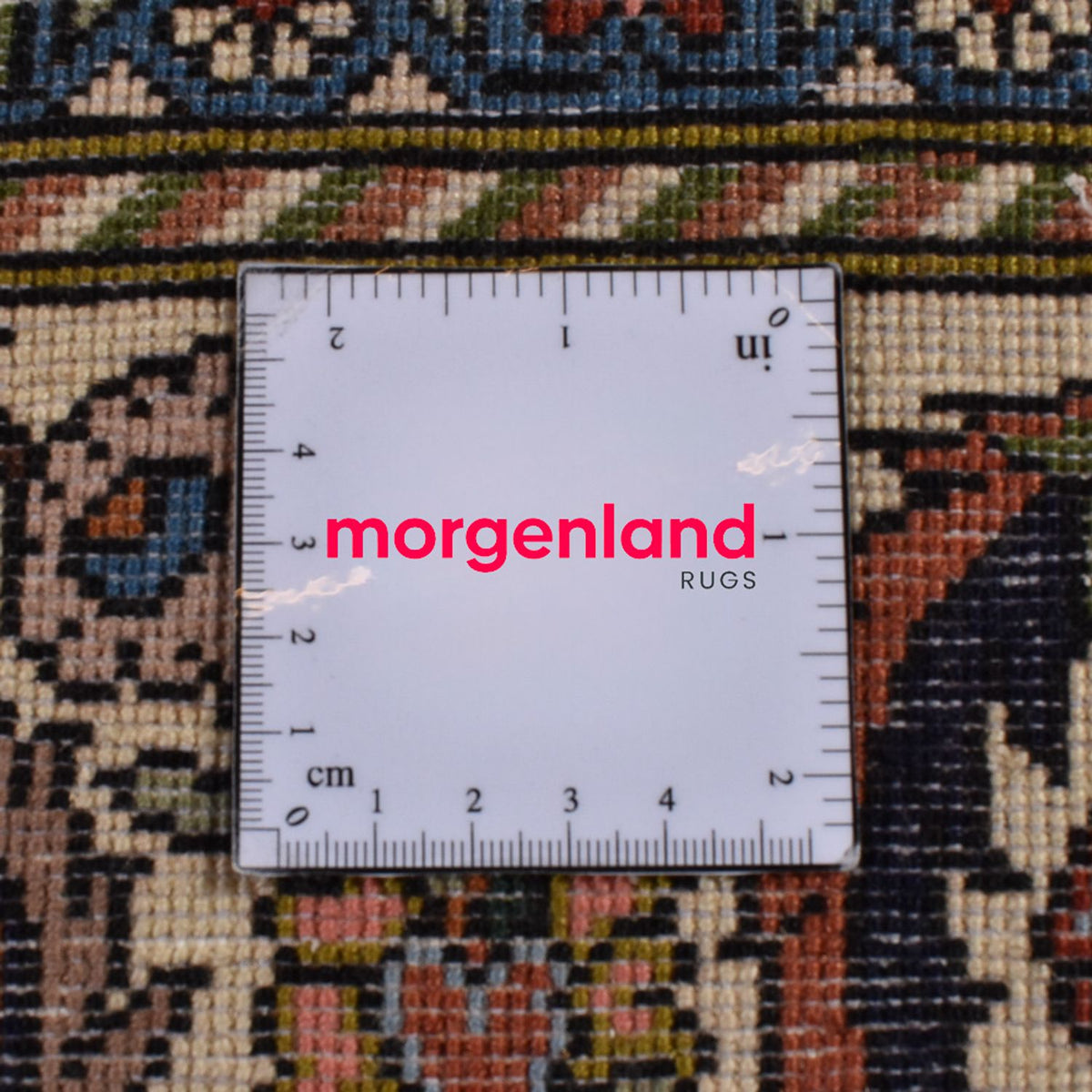 Persisk matta - Nomadic - 300 x 208 cm - mörkgrön