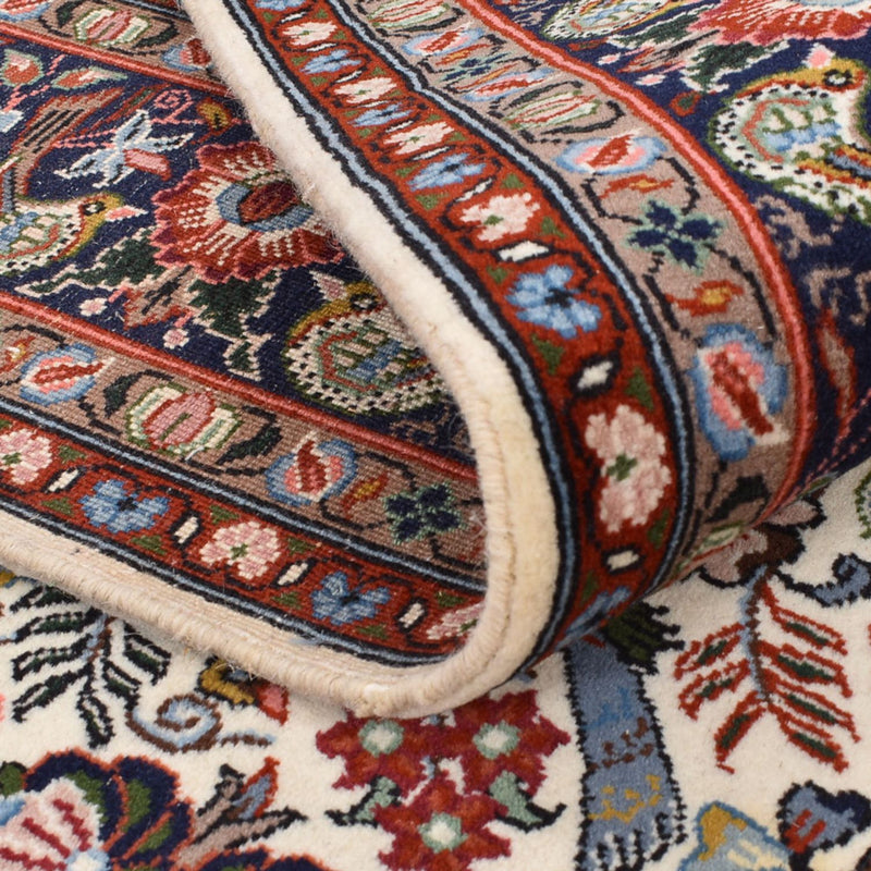 Persisk matta - Bijar - 215 x 137 cm - grädde