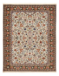 Persisk matta - Bijar - 233 x 178 cm - ljusbeige