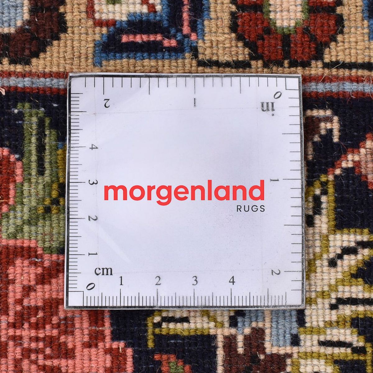 Persisk matta - Bijar - 233 x 178 cm - ljusbeige