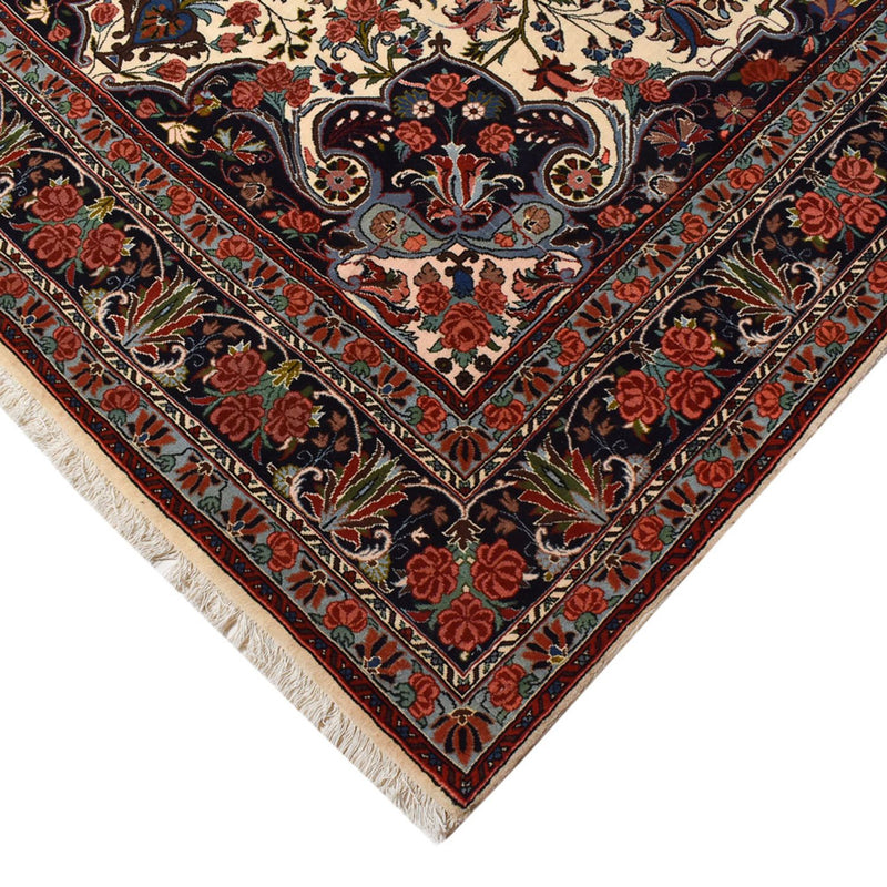 Persisk matta - Bijar - 298 x 203 cm - ljusbeige