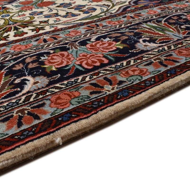 Persisk matta - Bijar - 298 x 203 cm - ljusbeige