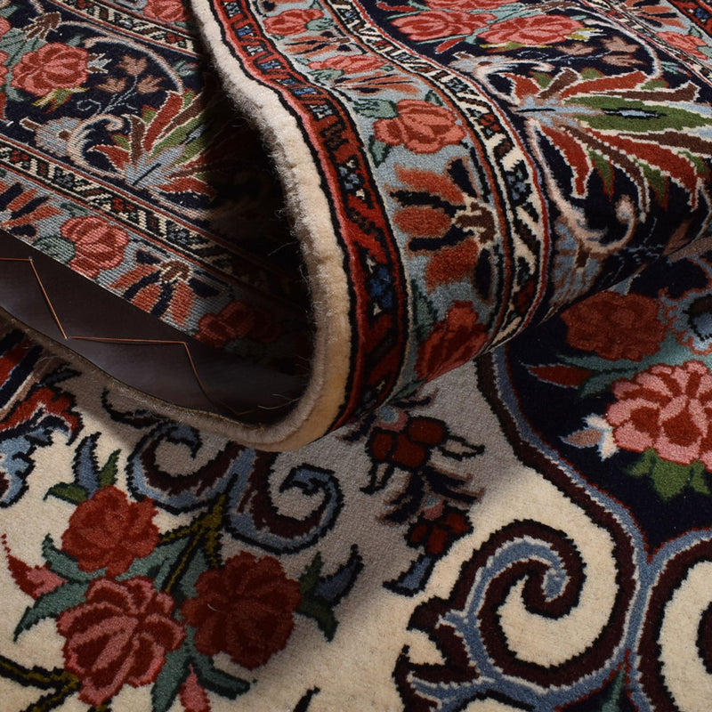 Persisk matta - Bijar - 298 x 203 cm - ljusbeige