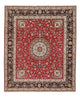 Persisk matta - Tabriz - Royal - 295 x 249 cm - röd