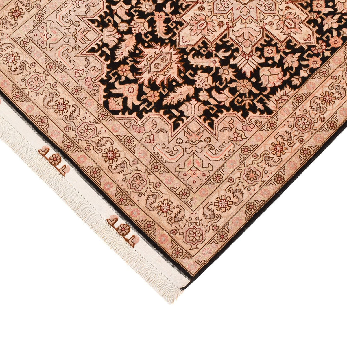 Runner Persisk matta - Tabriz - Royal - 305 x 80 cm - ljusbeige