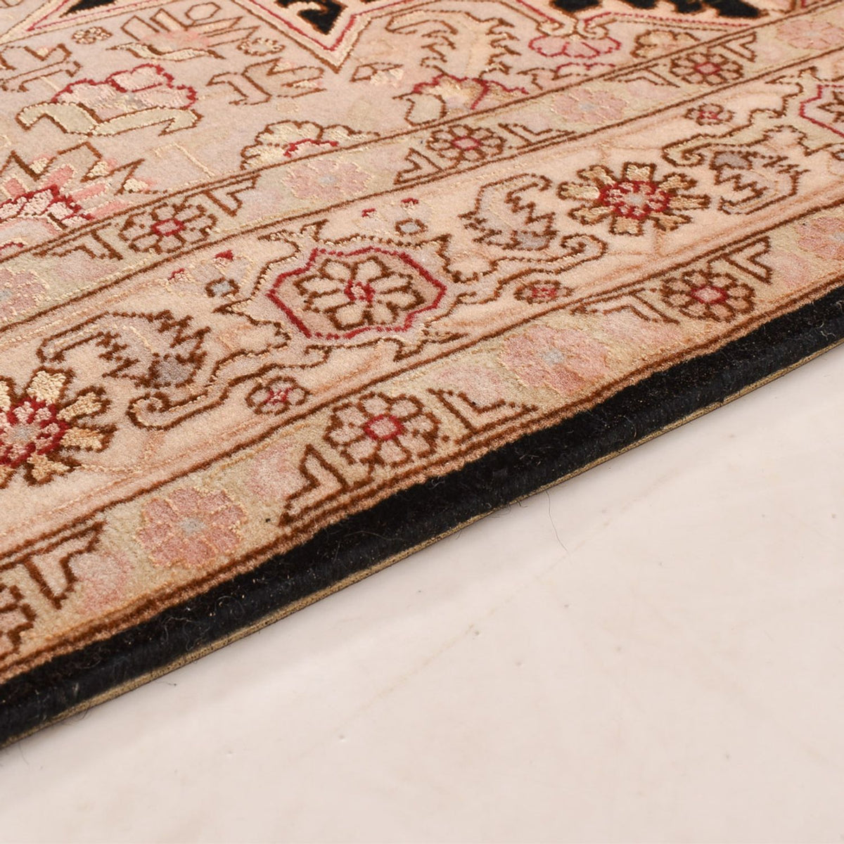 Runner Persisk matta - Tabriz - Royal - 305 x 80 cm - ljusbeige
