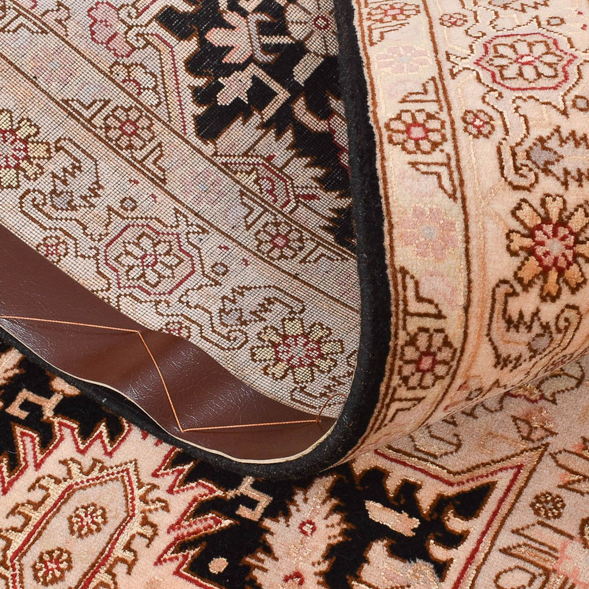 Runner Persisk matta - Tabriz - Royal - 305 x 80 cm - ljusbeige