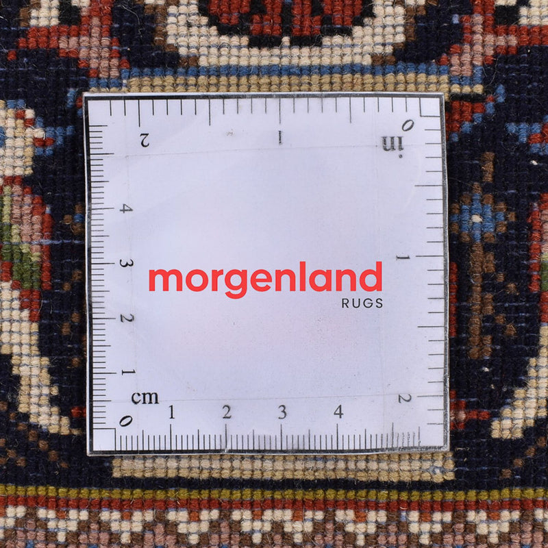 Runner Gabbeh-matta - Kashkuli Persiska - 202 x 81 cm - mörkblå