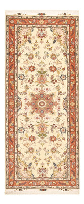 Runner Persisk matta - Tabriz - Royal - 197 x 80 cm - beige