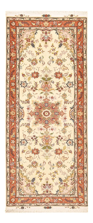 Runner Persisk matta - Tabriz - Royal - 197 x 80 cm - beige
