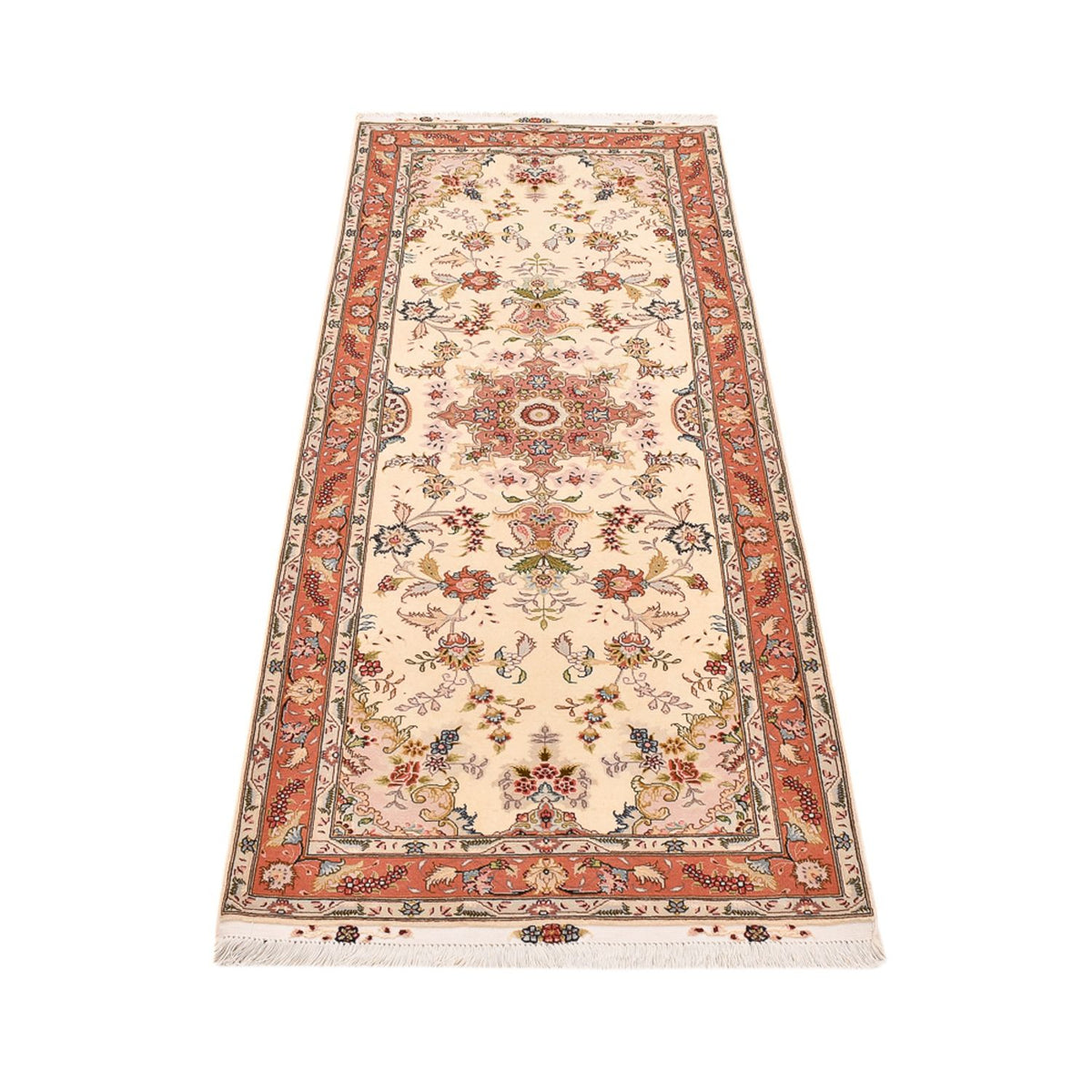 Runner Persisk matta - Tabriz - Royal - 197 x 80 cm - beige