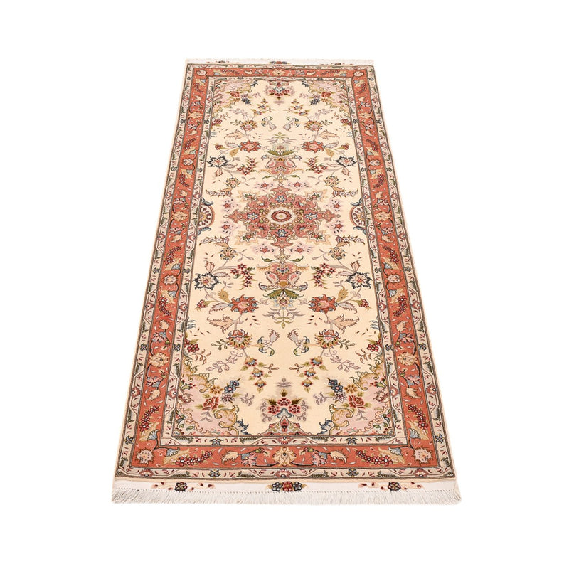 Runner Persisk matta - Tabriz - Royal - 197 x 80 cm - beige