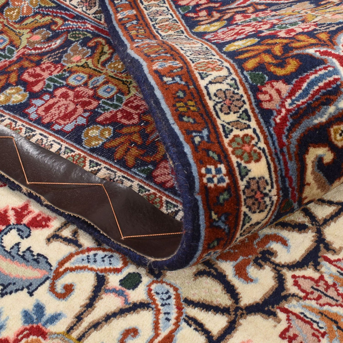 Persisk matta - Bijar - 205 x 148 cm - grädde