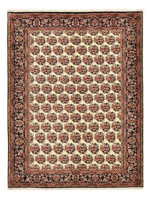 Persisk matta - Bijar - 203 x 149 cm - mörk beige
