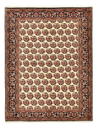 Persisk matta - Bijar - 203 x 149 cm - mörk beige