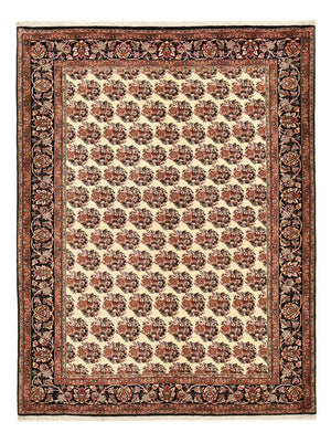 Persisk matta - Bijar - 203 x 149 cm - mörk beige