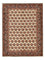 Persisk matta - Bijar - 203 x 149 cm - mörk beige