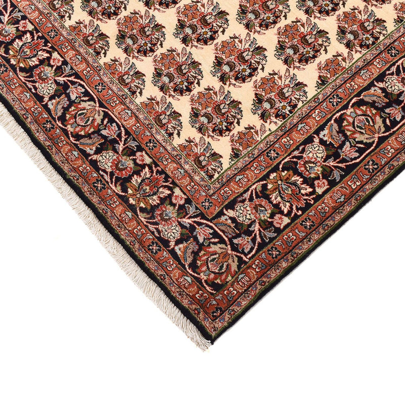 Persisk matta - Bijar - 203 x 149 cm - mörk beige
