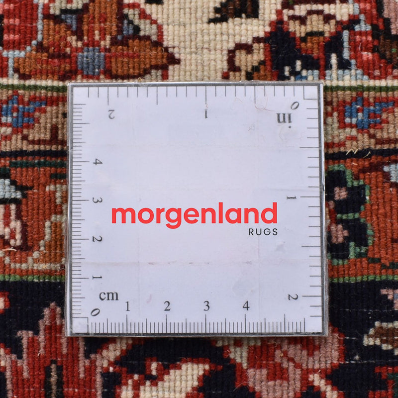 Persisk matta - Bijar - 203 x 149 cm - mörk beige