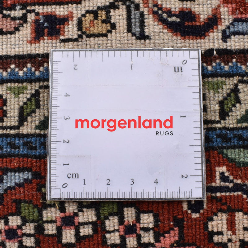 Persisk matta - Bijar - 205 x 139 cm - grädde