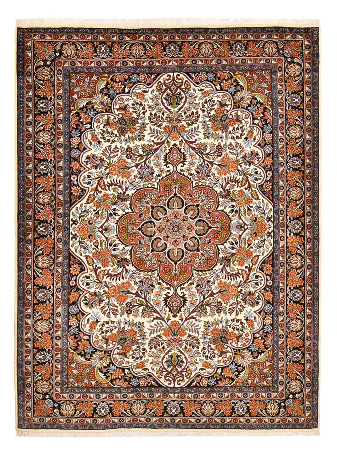 Persisk matta - Bijar - 248 x 179 cm - beige